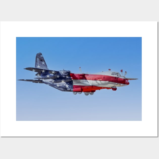 Stars and Stripes Hercules Wall Art by derek beattie